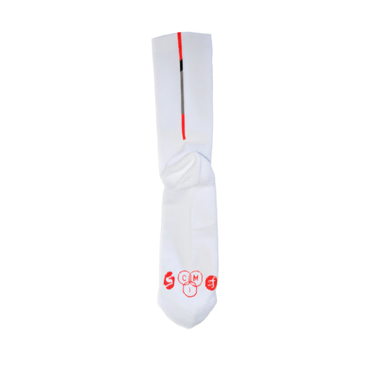 PERFORMANCE RUNNING SOCK - WHITE