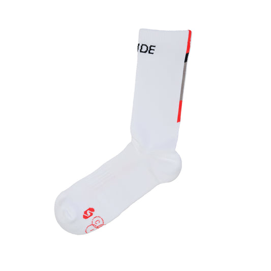 PERFORMANCE RUNNING SOCK - WHITE
