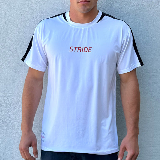 ONLY NORTH - PERFORMANCE TEE - WHITE