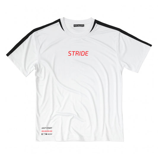 ONLY NORTH - PERFORMANCE TEE - WHITE